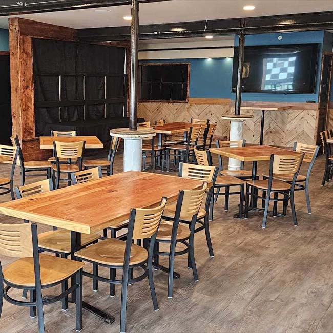 Pub room private event party venue at Appleton Beer Factory brewery and brew pub restaurant bar Pub room private event party venue at Appleton Beer Factory brewery and brew pub restaurant bar