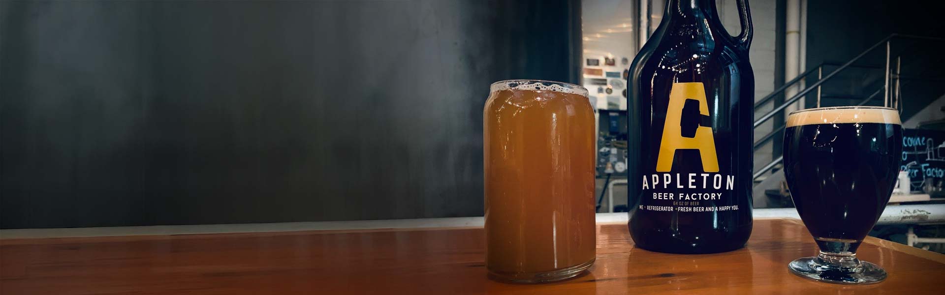 Appleton Beer Factory Growlers To Go